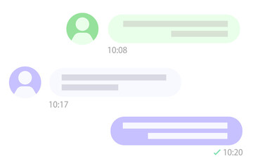 Fototapeta premium PNG chat box, digital element, transparent background
