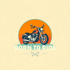 motorcycle vector illustration