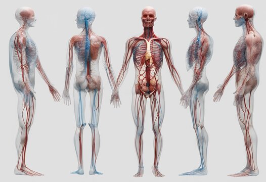 view full anatomy circulatory black body front system background illustration human cardiovascular pulmonary aorta vascular vein atrium health care x-ray isolated medicine vessel organ biomedical