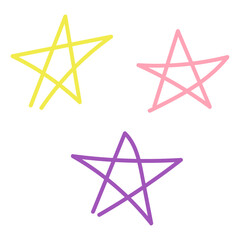 Star Hand Drawn Doodle