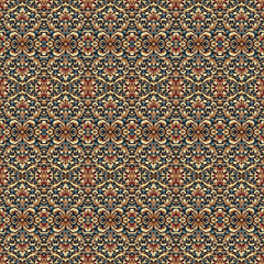 Ogee  pattern for textile design 