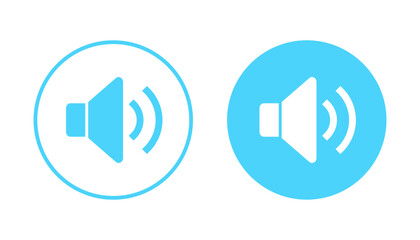 Speaker icon vector. volume sign and symbol. loudspeaker icon. sound symbol