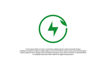 green energy modern minimal logo