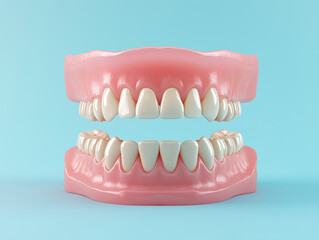 Obraz premium 3D tooth model isolated on the background