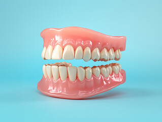 Obraz premium 3D tooth model isolated on the background