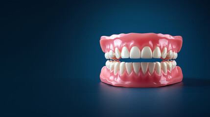 Obraz premium 3D tooth model isolated on the background