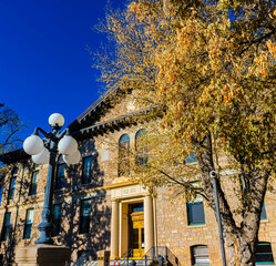 The Federal Courthouse in Santa Fe, New Mexico, USA