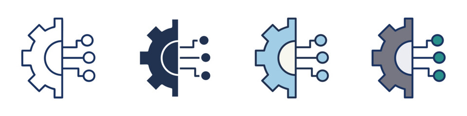 Technology Icons Collection – Multiple Vector Styles Included