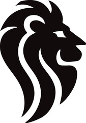 lion head vector illustrator logotype design