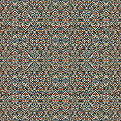 Ogee pattern for textile design 