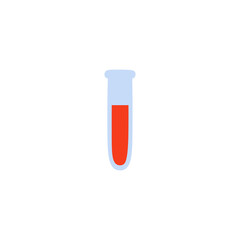 Classroom Object 1 Test Tube with Red Liquid