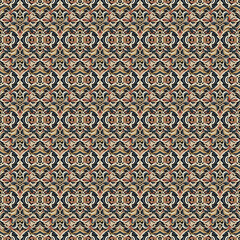 Ogee pattern for textile design 