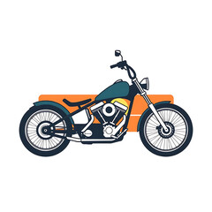 Obraz premium motorcycle vector illustration