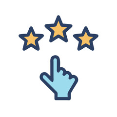 Star Selection Icon Design