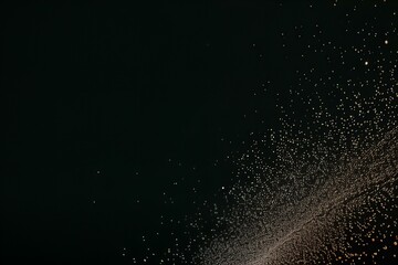 Ink splatters forming a chaotic, energetic pattern