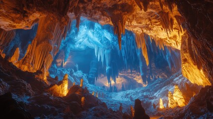 Fototapeta premium Cave's Majestic Interior