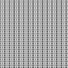 Stylized H Grid Pattern - Black and White Geometric Design