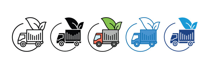 Green Logistics Icon