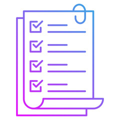 Fototapeta premium Checklist