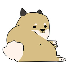 animal, pet, dog, happy, puppy, domestic, canine, cute, isolated, adorable, portrait, doggy, background, sitting, white, friendly, studio, breed, pedigree, looking, cheerful, friend, mammal, vector, f