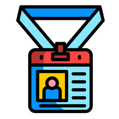 Identifier Icon - obrazy, fototapety, plakaty