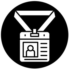 Identifier Icon - obrazy, fototapety, plakaty