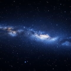 Fototapeta premium Milky Way Galaxy in Deep Space