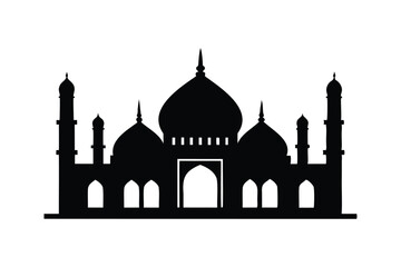 Mosque silhouette