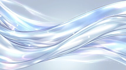 Fototapeta premium Flowing blue and white wave design captured in stunning detail evoking feelings of calm and serenity perfect for artistic and creative endeavors