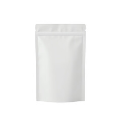 Blank pouch bag for packaging various products.