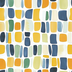 seamless pattern with colorful squares