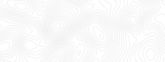 Seamless Grid Pattern Combining Topography, Technology Lines, and Discovery Areas Represented in Geometric Styles
