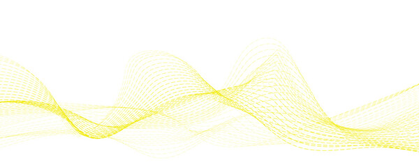 abstract yellow wave background