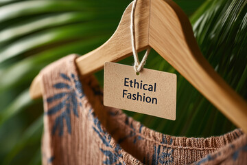 Ethical fashion promotes summer styles that are sustainable and eco friendly, perfect for conscious consumers