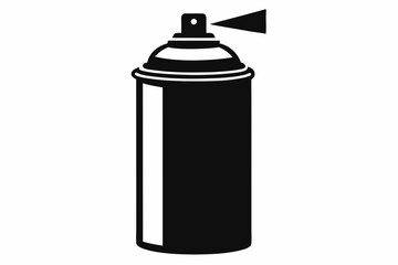  spray can design silhouette vector illustration