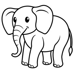 elephant cartoon illustration