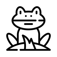 frog line icon