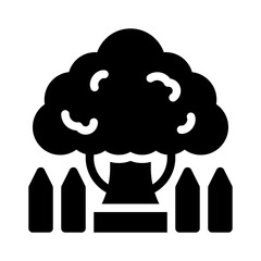 waterfall glyph icon