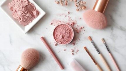Professional Makeup Cheek blush pink tone palette and makeup brushes and tools,makeup eyeshadow palette in pink,red cherry shades,makeup set,Cosmetic products,sweet and cute tone eye shadows.