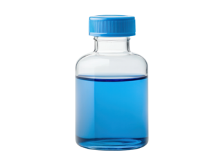 Laboratory experiment liquid science lab cutout background bright environment close-up view experimentation concept
