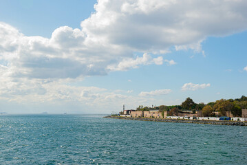 View of Istanbul from the Princes' Islands. High quality photo