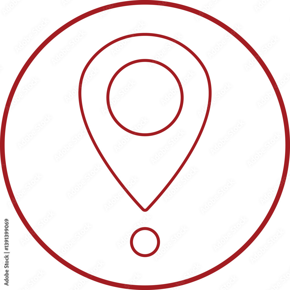 Poster map pin location icon. modern map markers vector isolated on transparent background. gps location sy