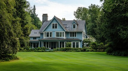 Beautiful new large country house.