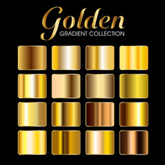 Gold gradient collection set