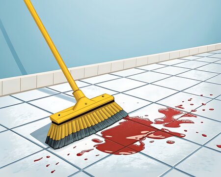 "Broom and Dustpan &ndash; Escoba y Recogedor, Cleaning Tools for Home and Office