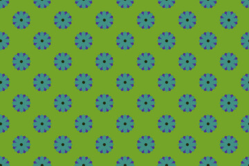 seamless pattern with flowers