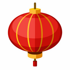 Obraz premium red chinese lantern