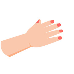 Vector illustration of two hands rubbing together. Ideal for hygiene, handwashing, health awareness, or personal care content. Clean and simple flat style for educational and commercial use.