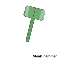 kitchen, cooking, tool, spoon, set, utensil, equipment, cook, collection, food, kitchenware, design, fork, vector, object, illustration, home, cutlery, household, knife, background, spatula, white, ic