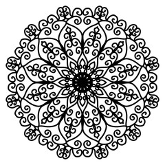 abstract floral ornament